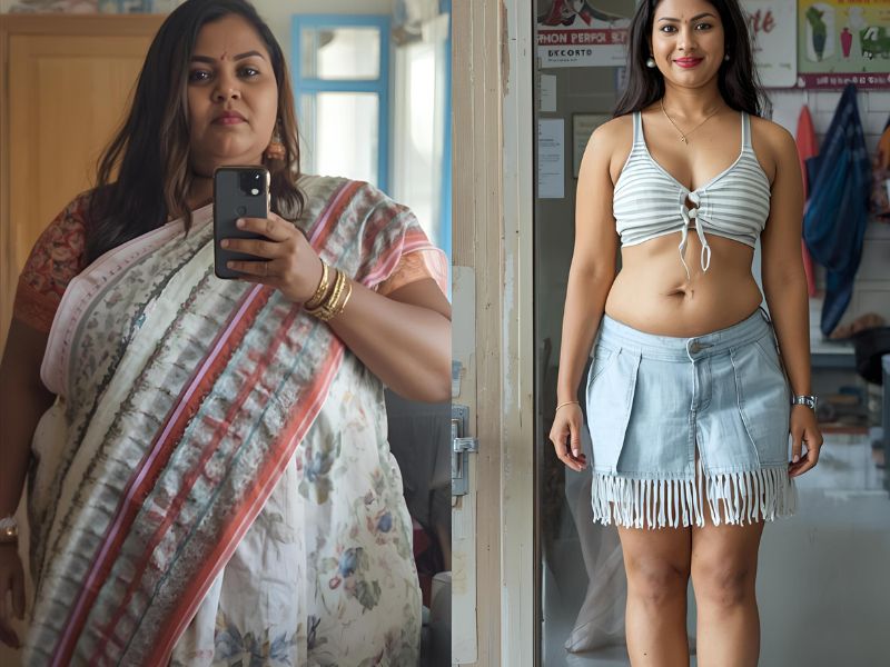 Weight Loss/Gain and Maintaining an Ideal Weight Online/Offline Course Before And After photo